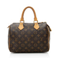 Louis Vuitton Monogram Canvas Speedy 25 Satchel (SHF-22237)