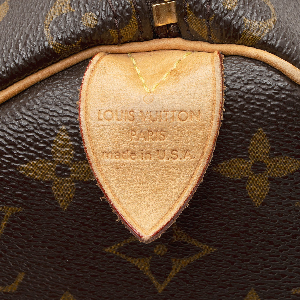 Louis Vuitton Monogram Canvas Speedy 25 Satchel (SHF-22237)