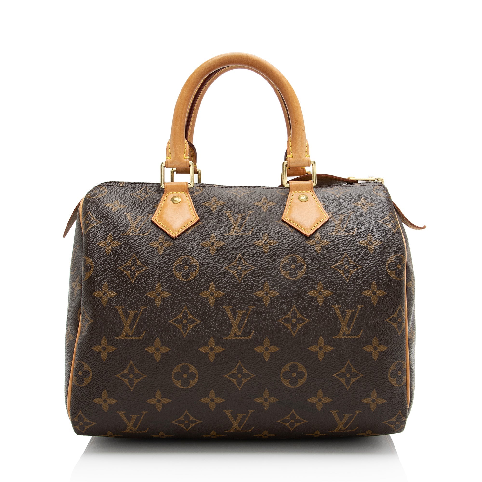 Louis Vuitton Monogram Canvas Speedy 25 Satchel (SHF-23455)