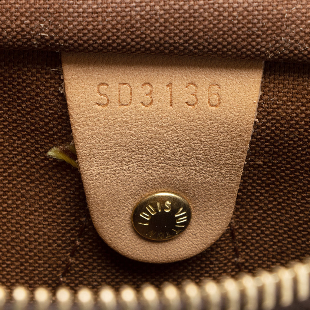 Louis Vuitton Monogram Canvas Speedy 25 Satchel (SHF-23455)