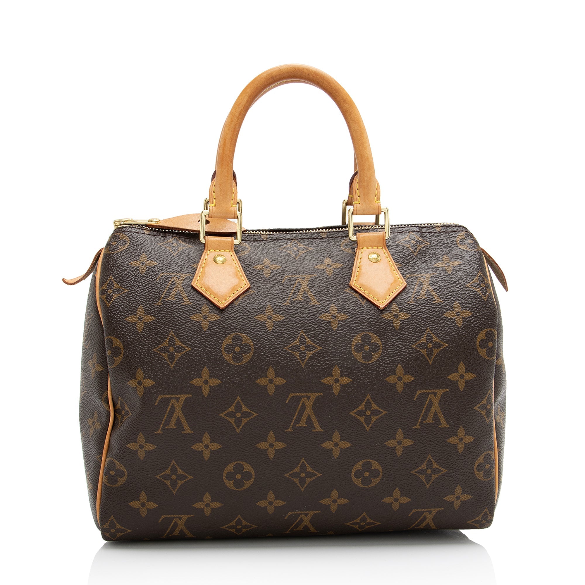 Louis Vuitton Monogram Canvas Speedy 25 Satchel (SHF-23455)