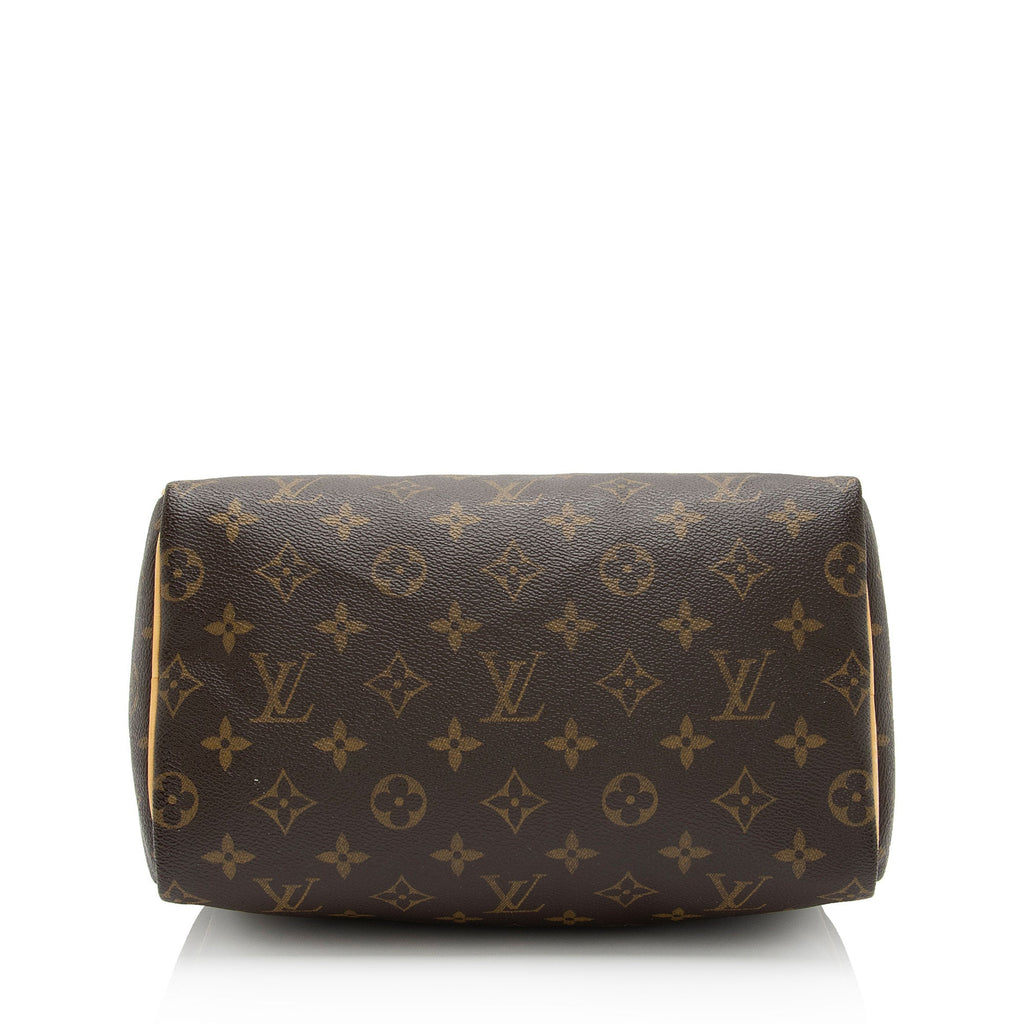 Louis Vuitton Monogram Canvas Speedy 25 Satchel (SHF-9adwo1)