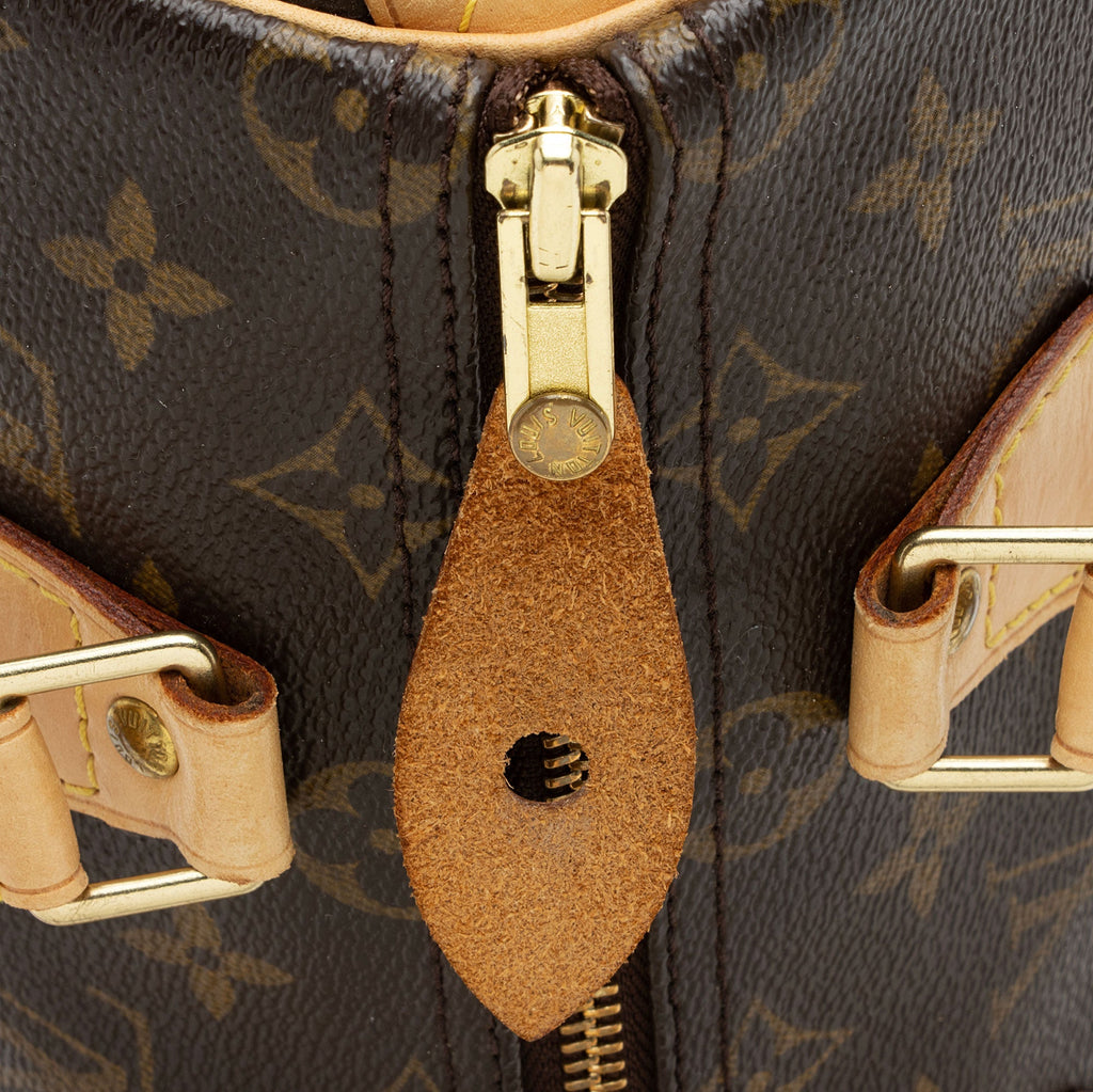 Louis Vuitton Monogram Canvas Speedy 25 Satchel (SHF-9adwo1)