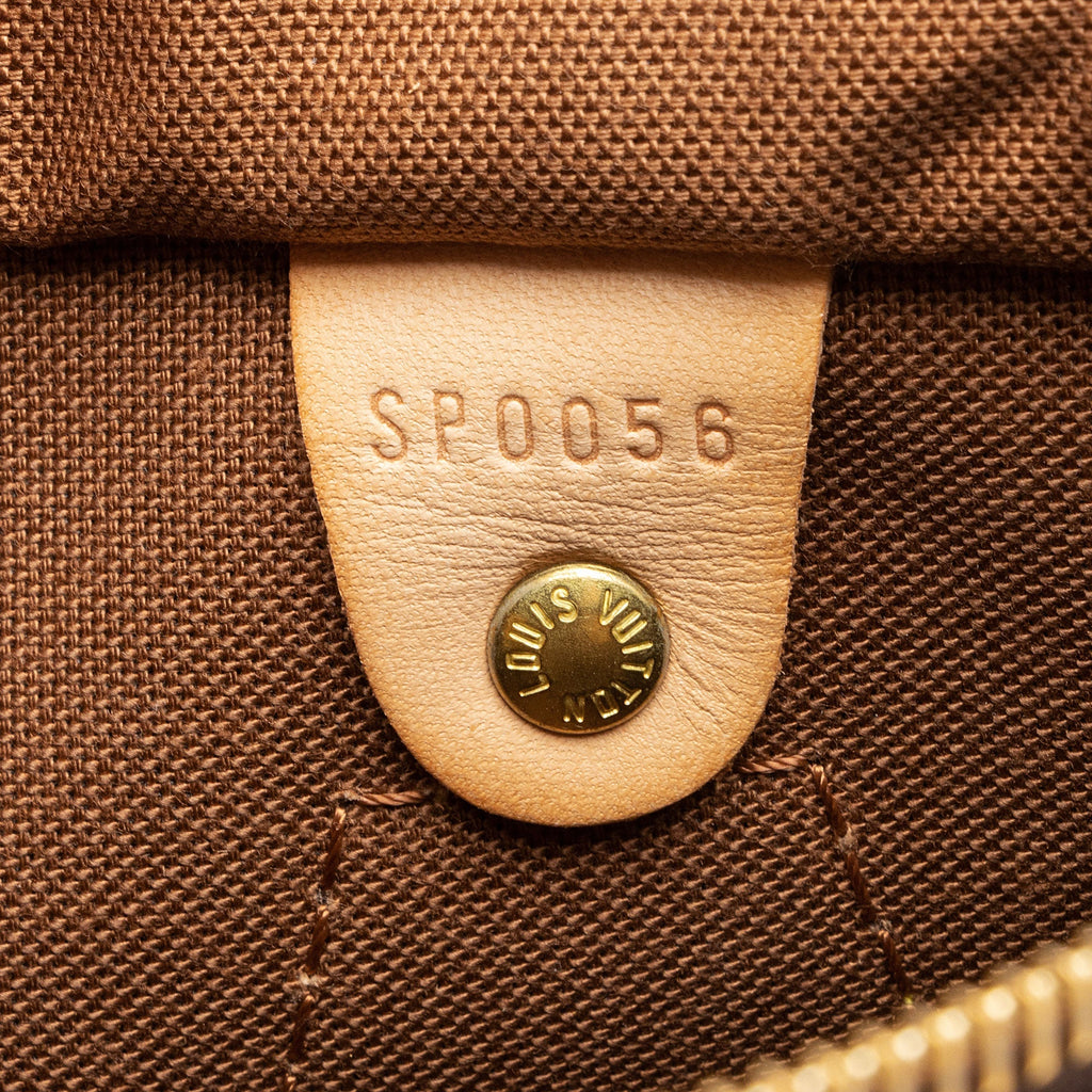 Louis Vuitton Monogram Canvas Speedy 25 Satchel (SHF-9adwo1)