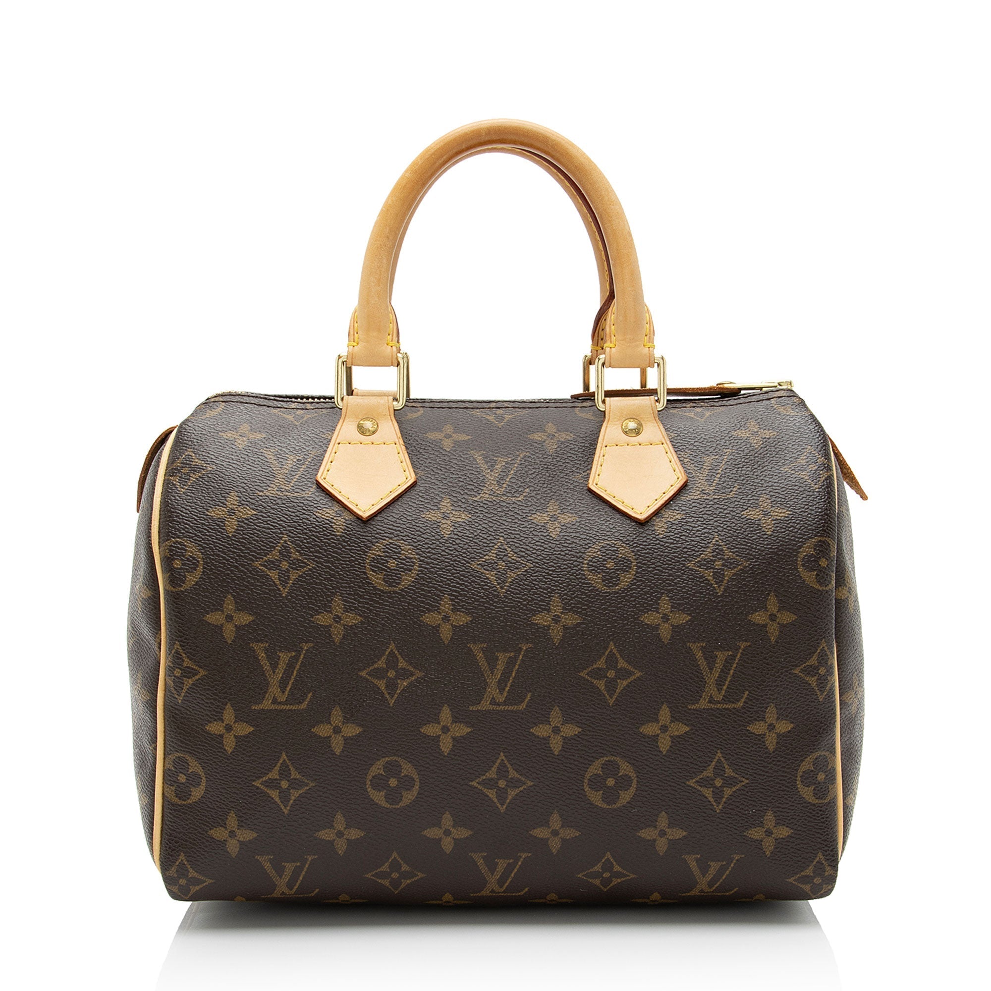 Louis Vuitton Monogram Canvas Speedy 25 Satchel (SHF-9adwo1)
