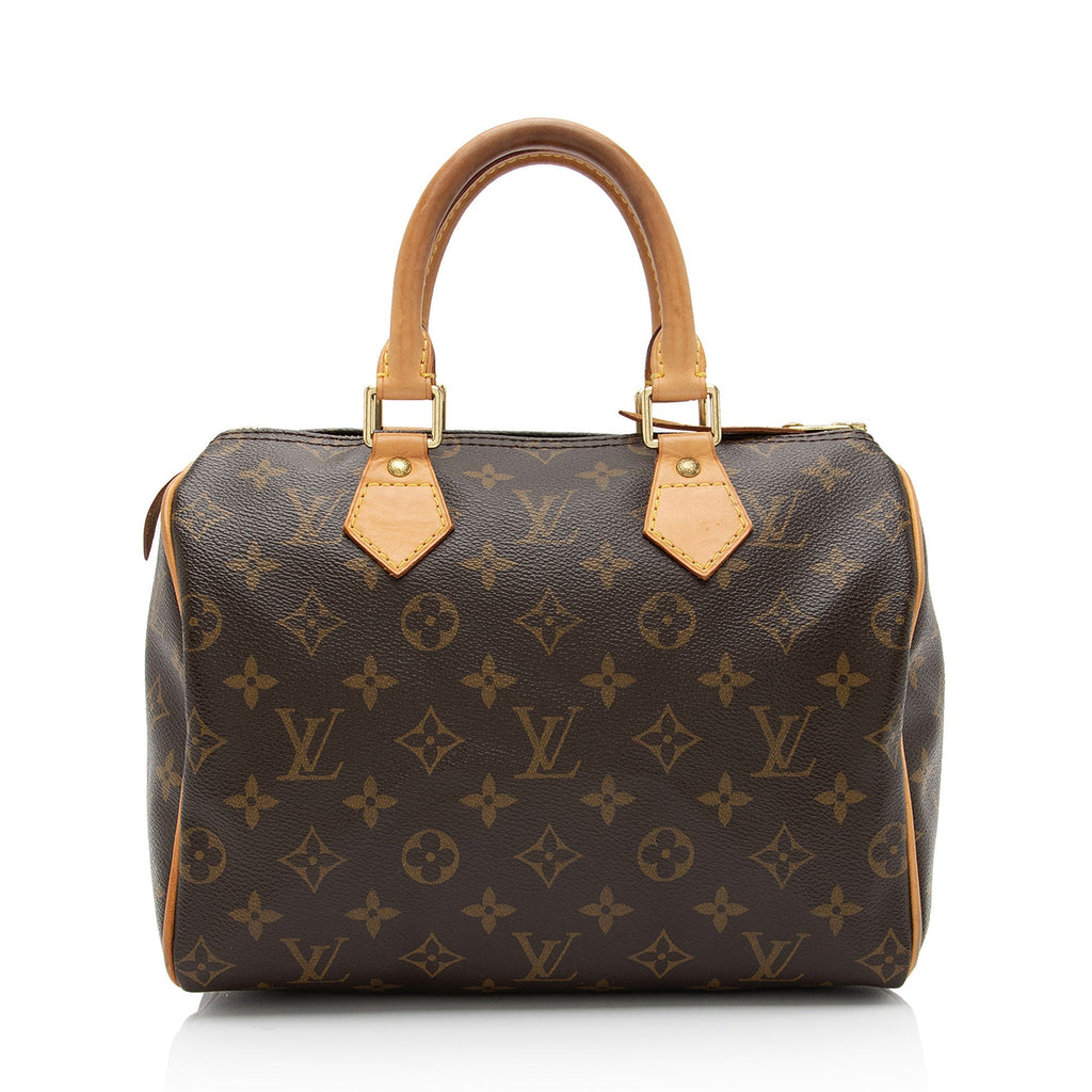 Louis Vuitton Monogram Canvas Speedy 25 Satchel (SHF-gBtHE6)