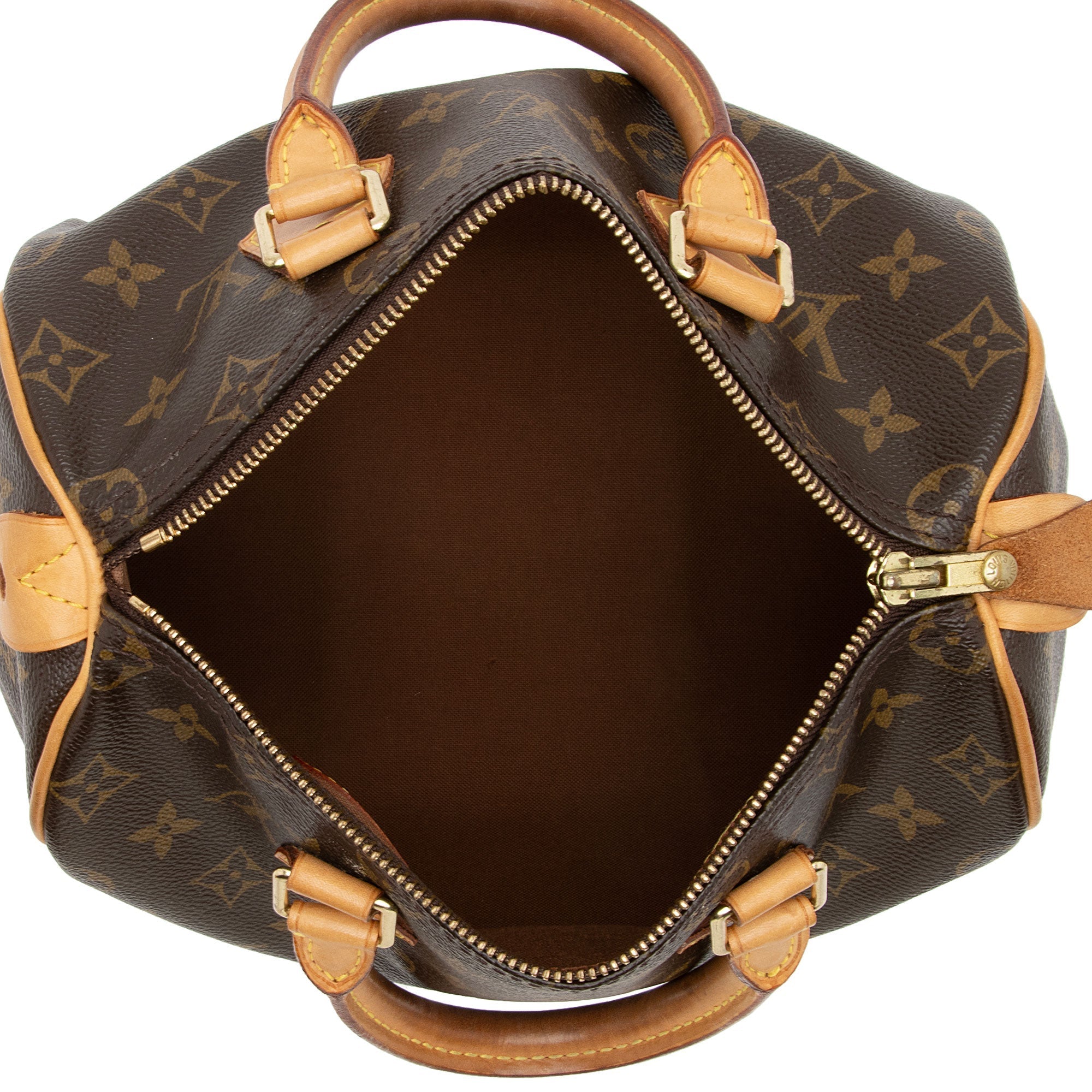 Louis Vuitton Monogram Canvas Speedy 25 Satchel (SHF-gBtHE6)