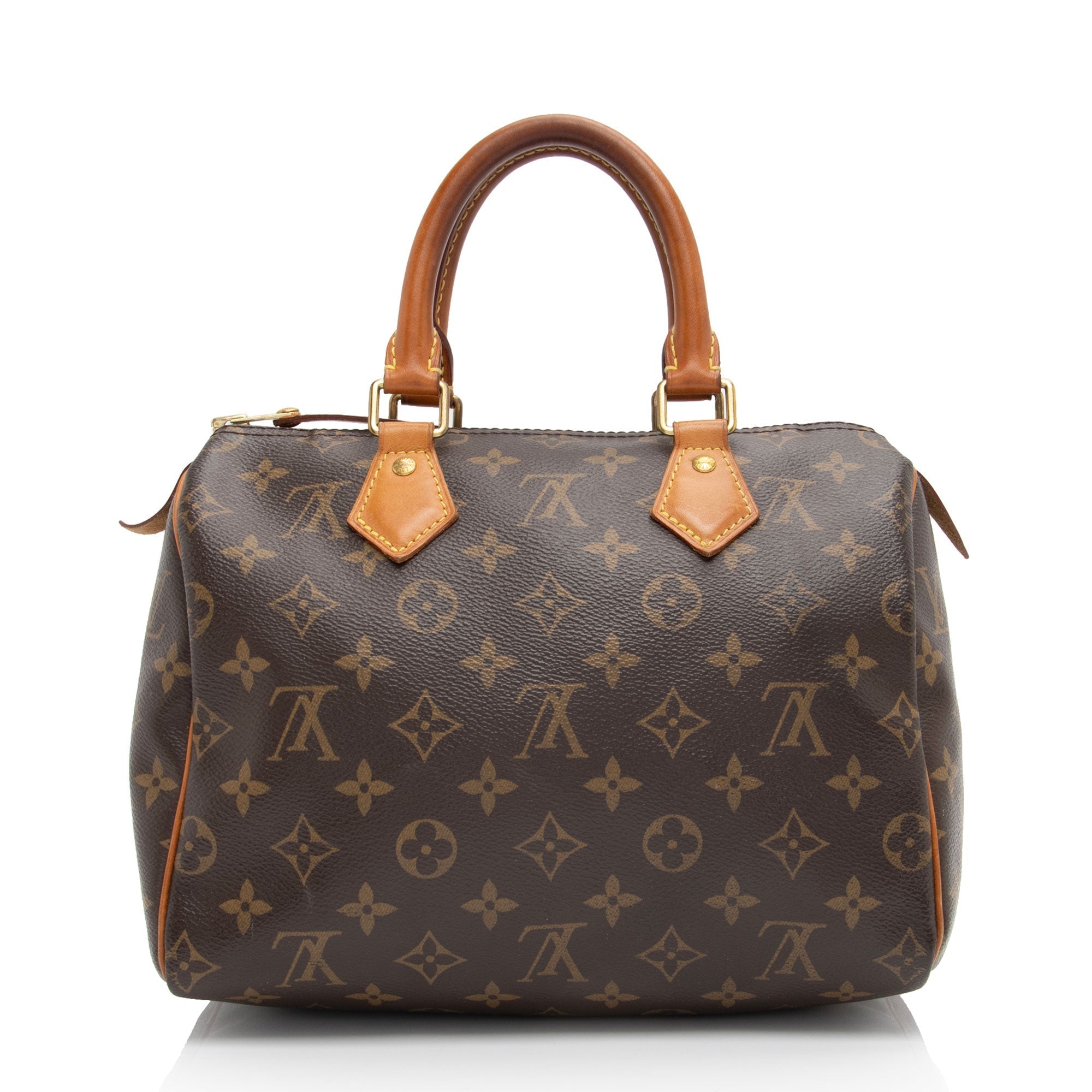 Louis Vuitton Monogram Canvas Speedy 25 Satchel (SHF-iGCWEi)
