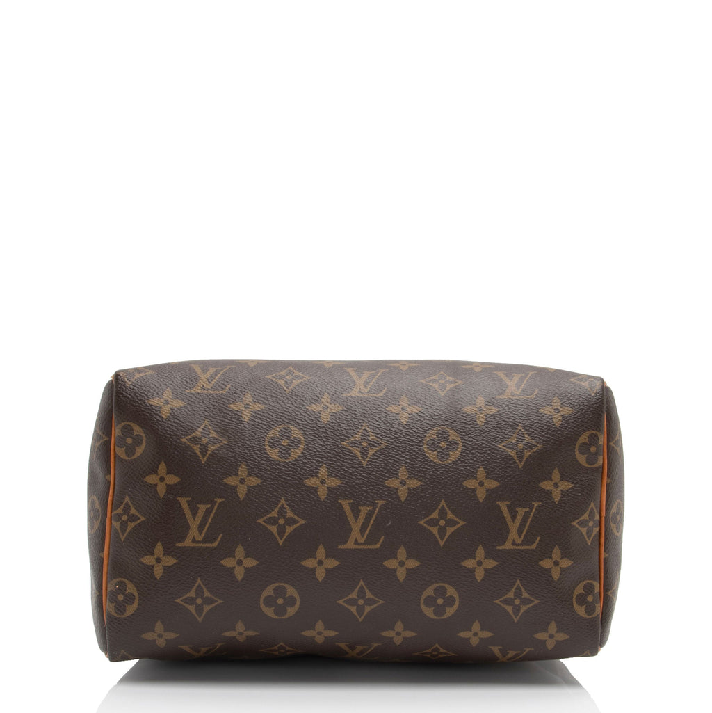 Louis Vuitton Monogram Canvas Speedy 25 Satchel (SHF-iGCWEi)