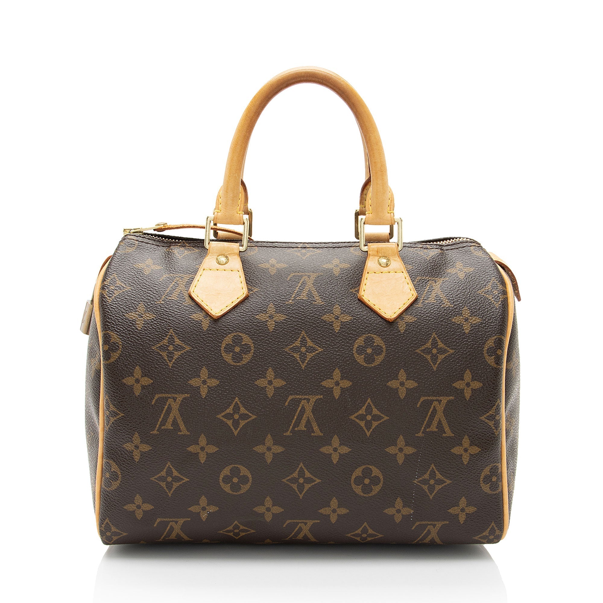 Louis Vuitton Monogram Canvas Speedy 25 Satchel (SHF-jH59Wo)