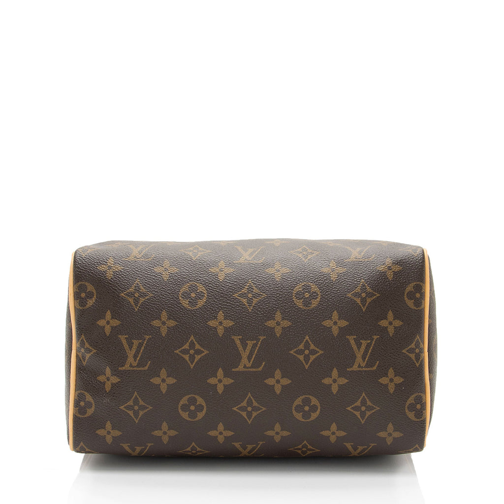 Louis Vuitton Monogram Canvas Speedy 25 Satchel (SHF-jH59Wo)