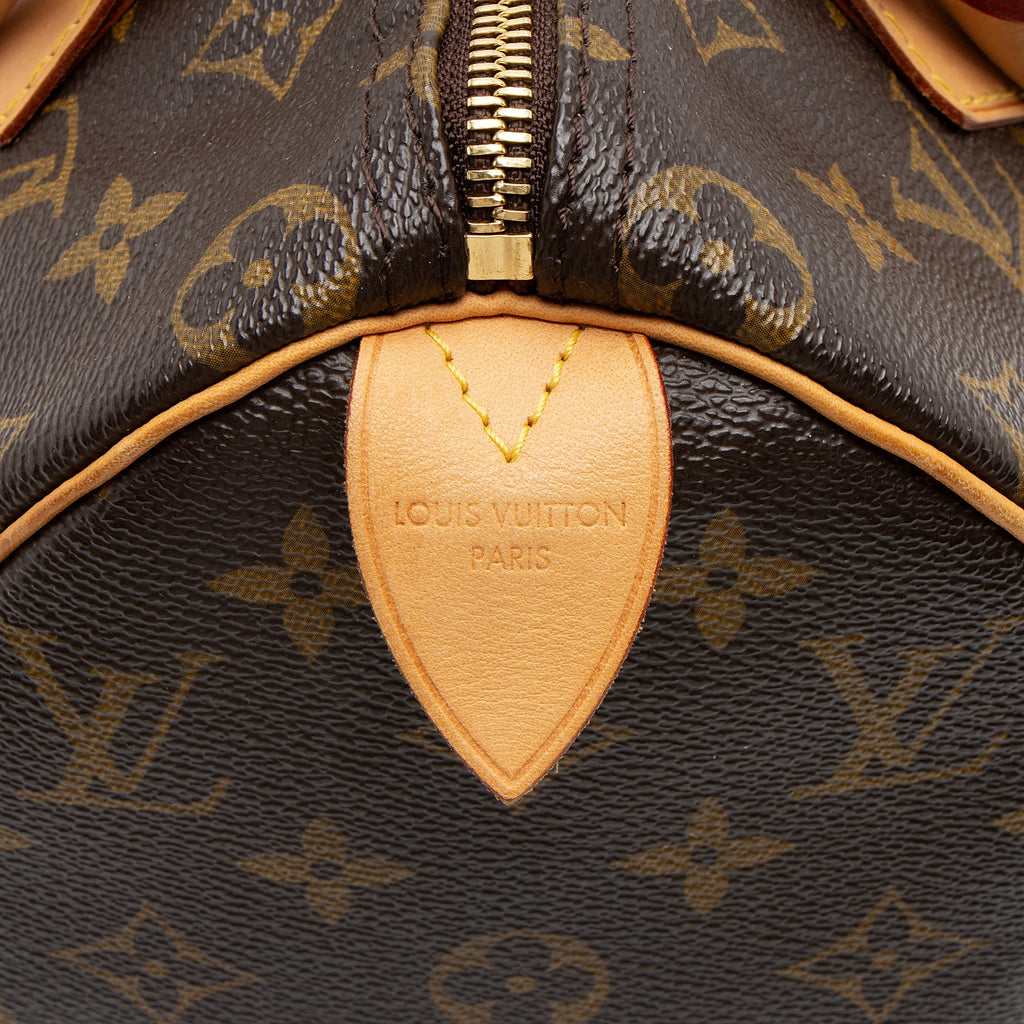 Louis Vuitton Monogram Canvas Speedy 25 Satchel (SHF-zlhtW7)