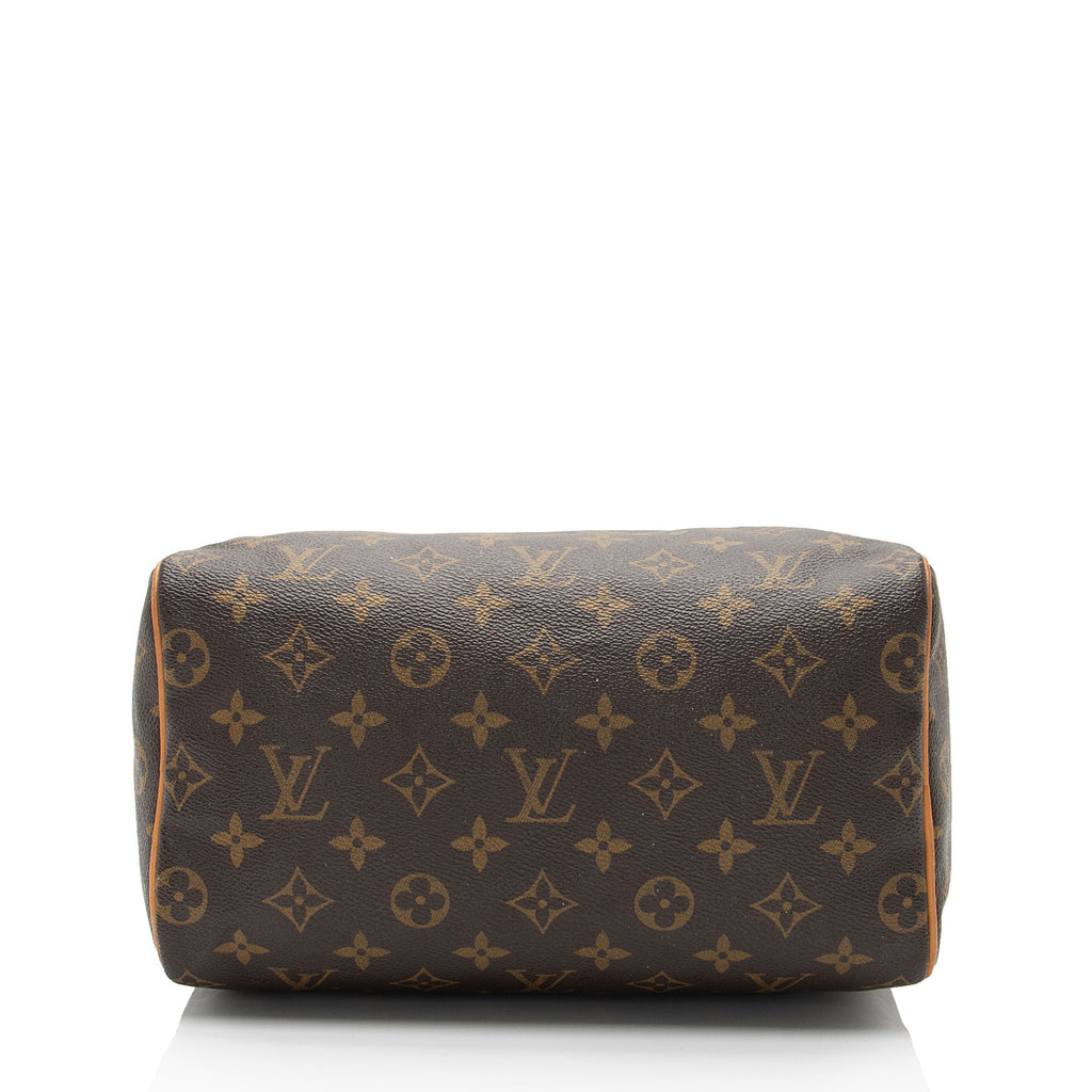 Louis Vuitton Monogram Canvas Speedy 25 Satchel (SHF-1NUxF3)