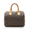 Louis Vuitton Monogram Canvas Speedy 25 Satchel (SHF-1NUxF3)