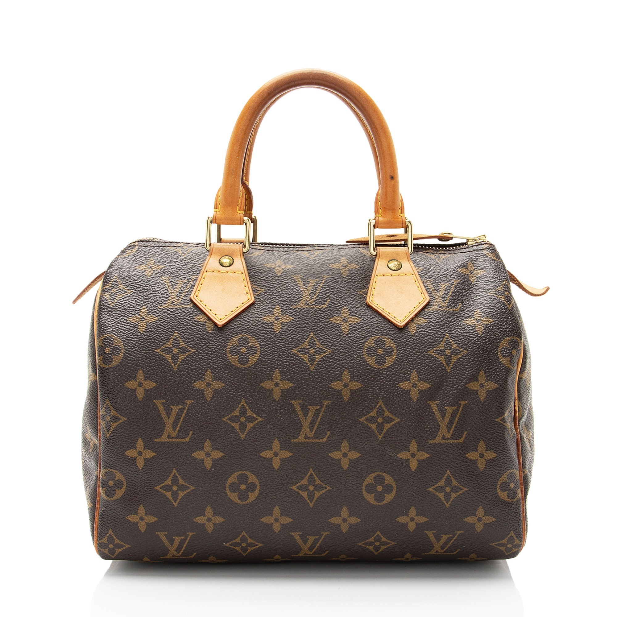 Louis Vuitton Monogram Canvas Speedy 25 Satchel (SHF-1NUxF3)