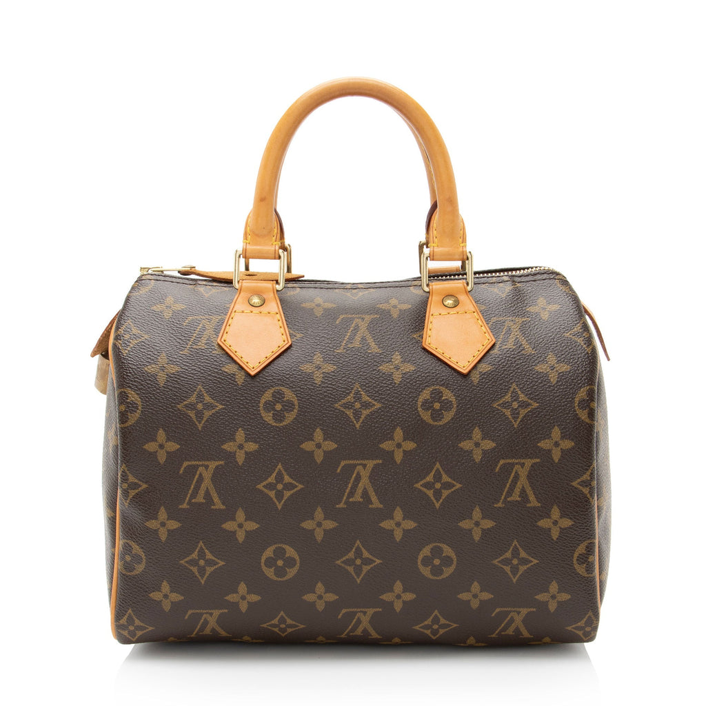 Louis Vuitton Monogram Canvas Speedy 25 Satchel