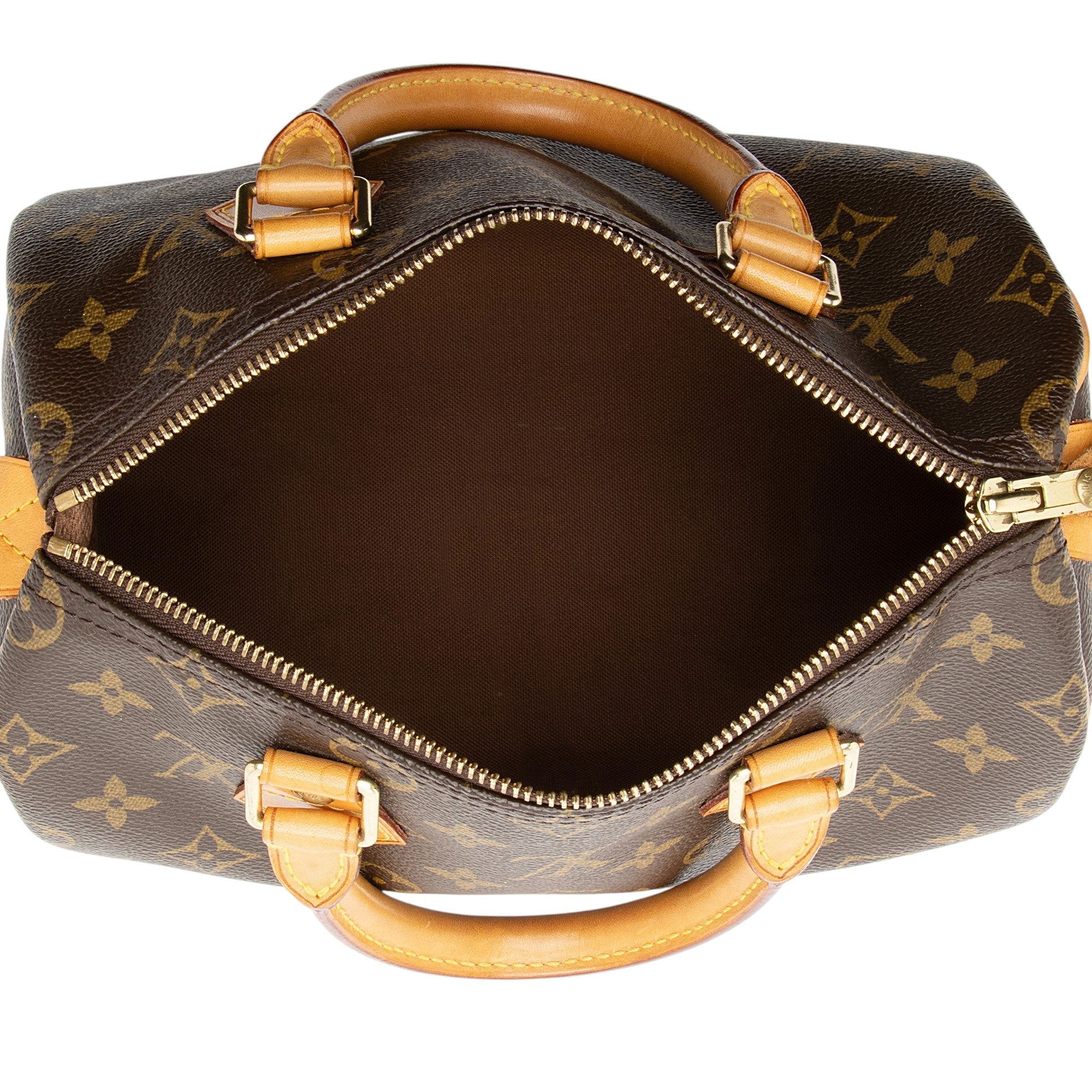 Louis Vuitton Monogram Canvas Speedy 25 Satchel
