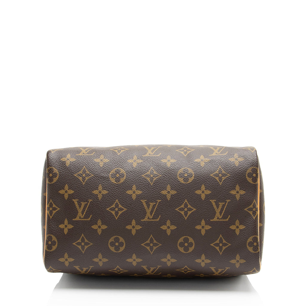 Louis Vuitton Monogram Canvas Speedy 25 Satchel