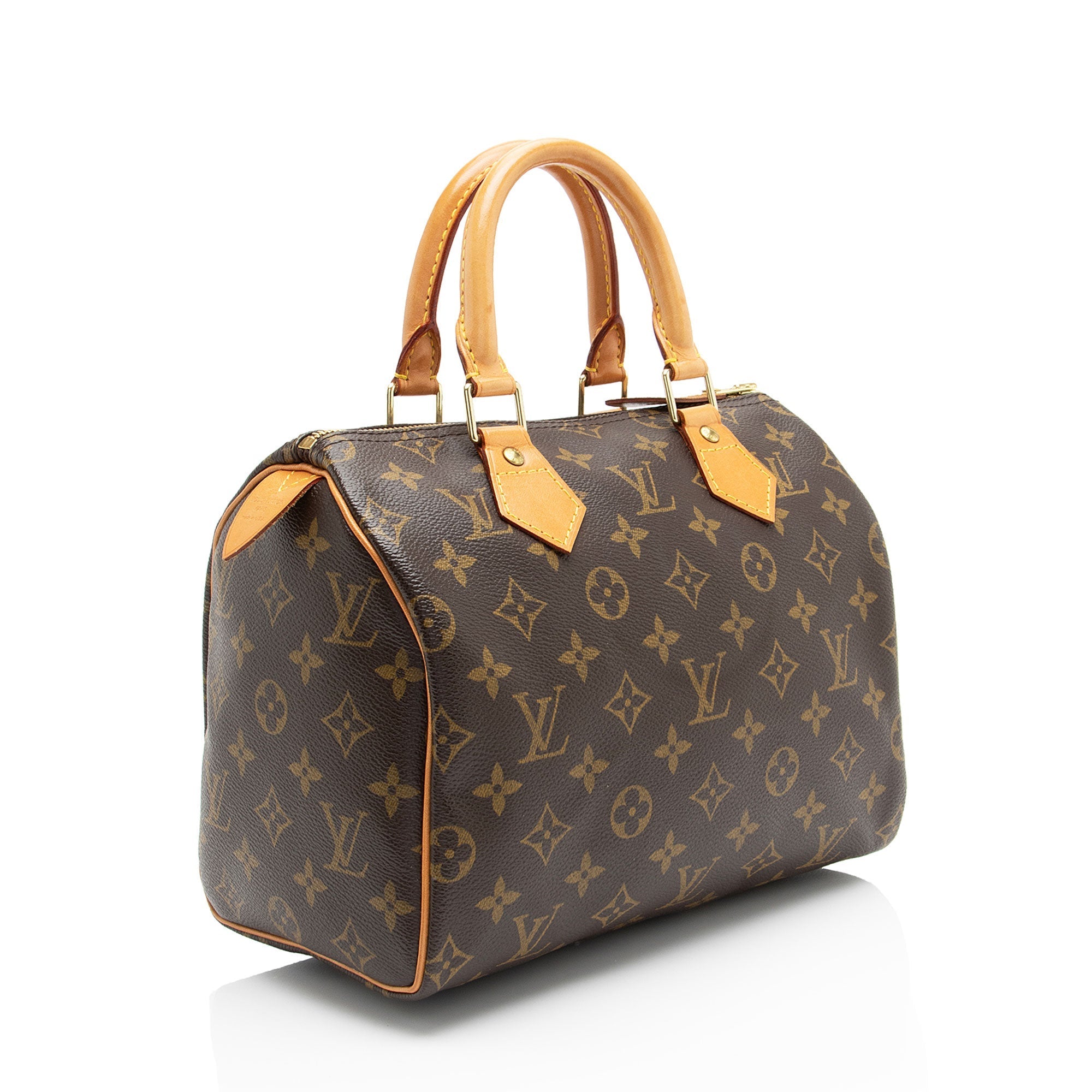 Louis Vuitton Monogram Canvas Speedy 25 Satchel
