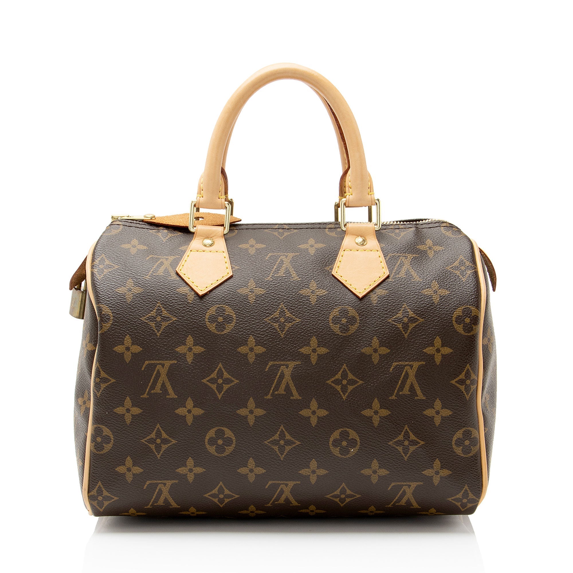 Louis Vuitton Monogram Canvas Speedy 25 Satchel