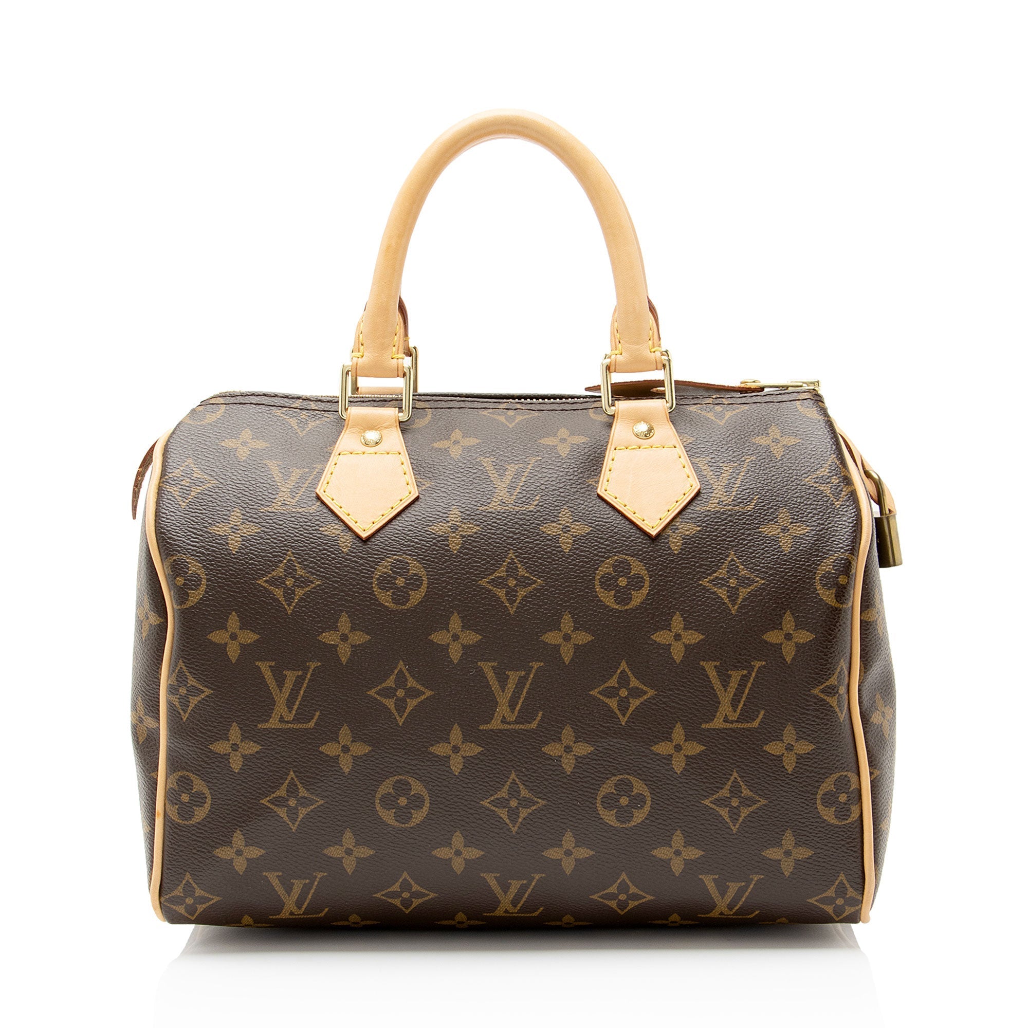 Louis Vuitton Monogram Canvas Speedy 25 Satchel