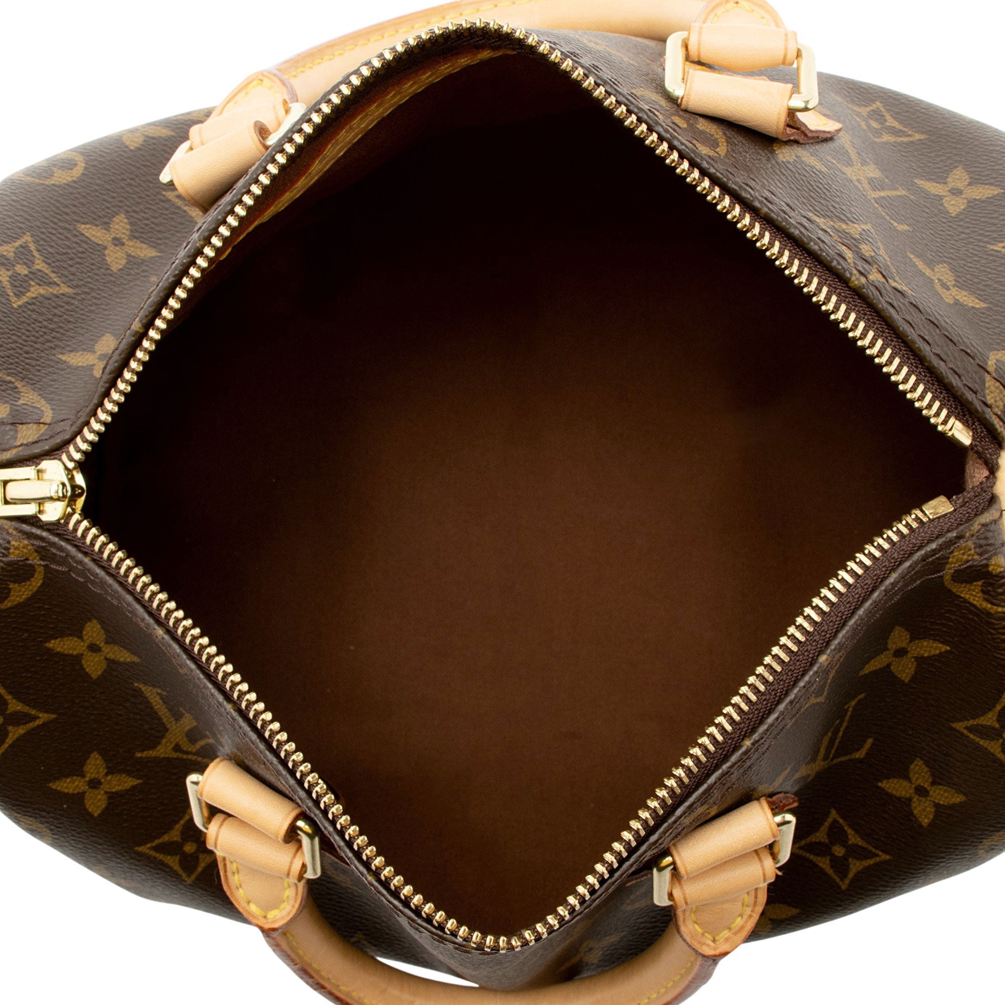 Louis Vuitton Monogram Canvas Speedy 25 Satchel