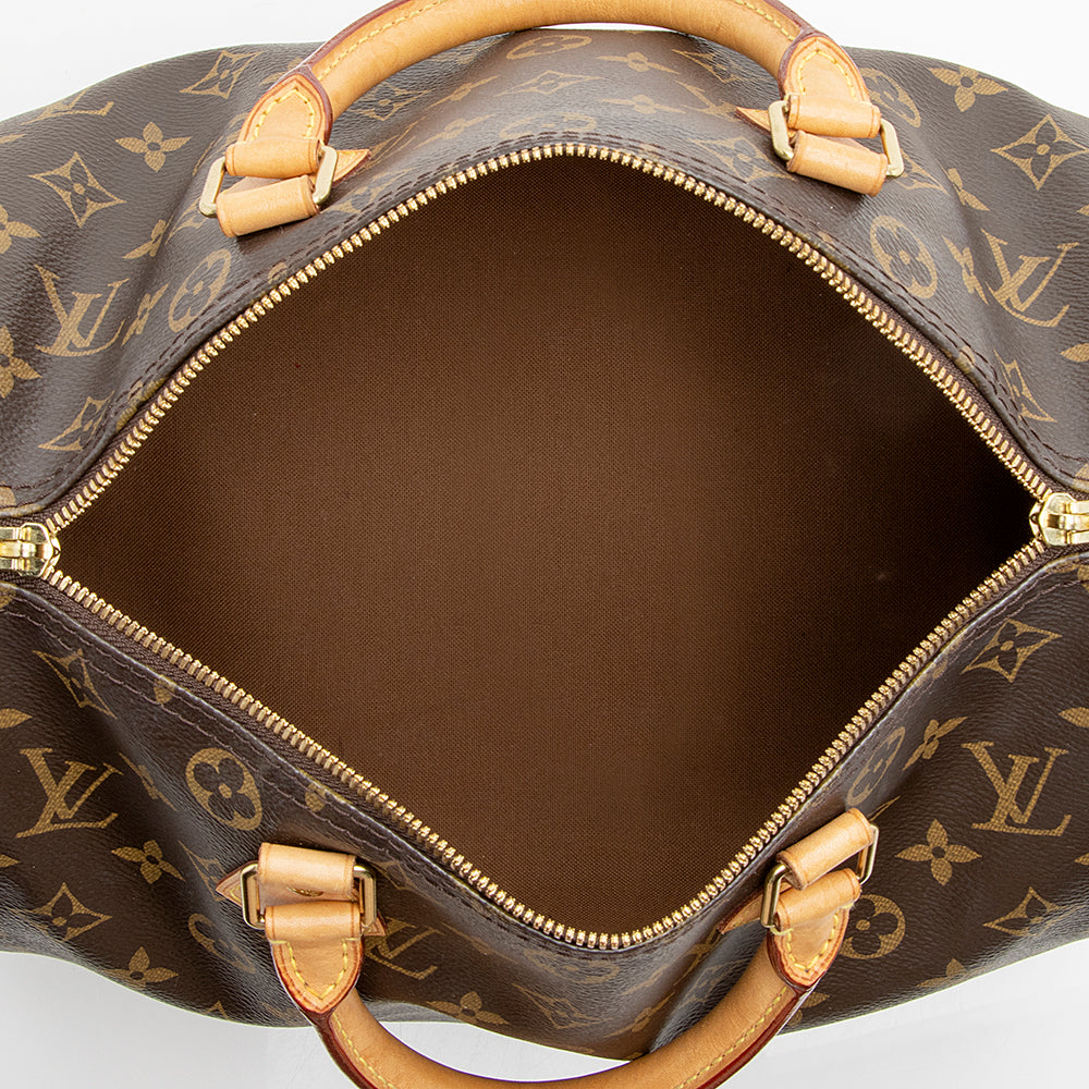Louis Vuitton Monogram Canvas Speedy Bandouliere 30 Satchel (SHF-21089)