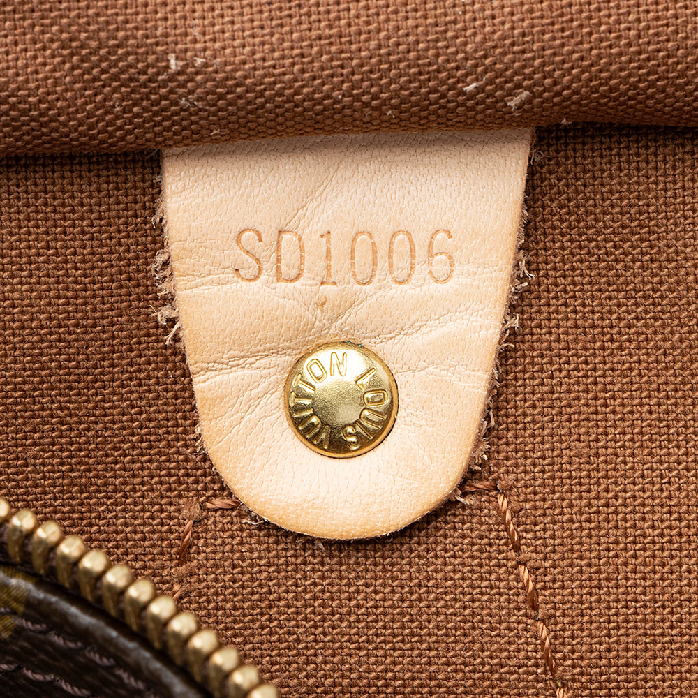 Louis Vuitton Monogram Canvas Speedy 30 Satchel - FINAL SALE (SHF-18813)