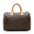 Louis Vuitton Monogram Canvas Speedy 30 Satchel - FINAL SALE (SHF-18813)