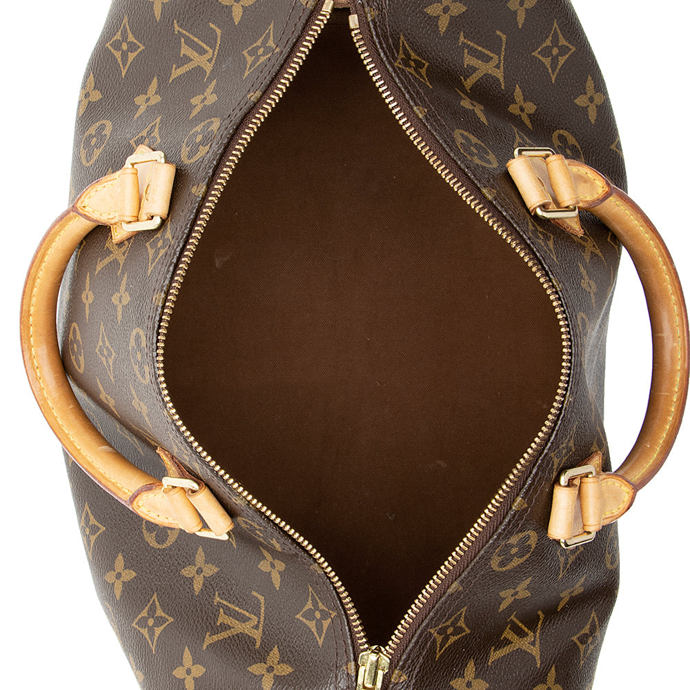 Louis Vuitton Monogram Canvas Speedy 30 Satchel - FINAL SALE (SHF-18813)