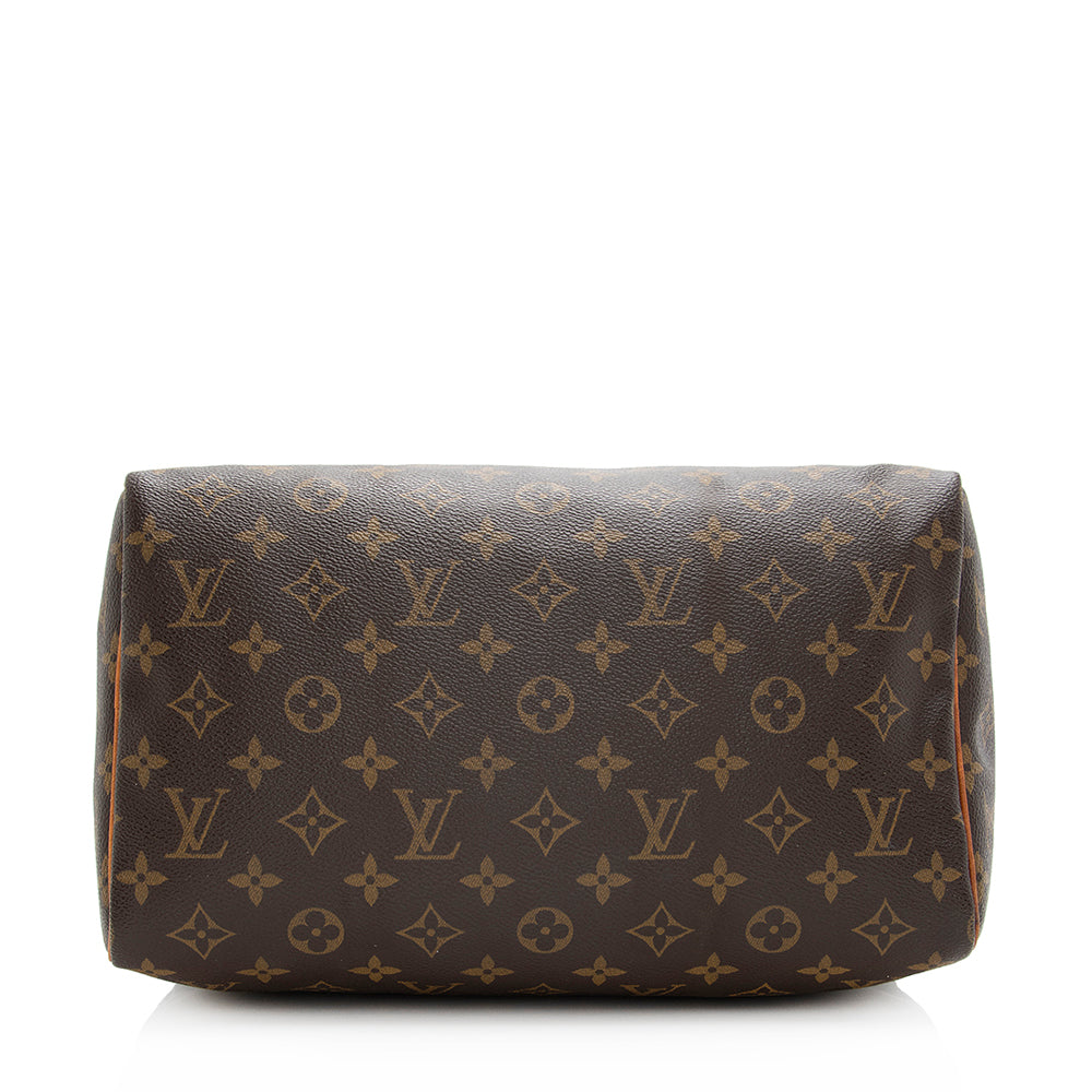 Louis Vuitton  Monogram Canvas Speedy 30 Satchel - FINAL SALE (SHF-20193)