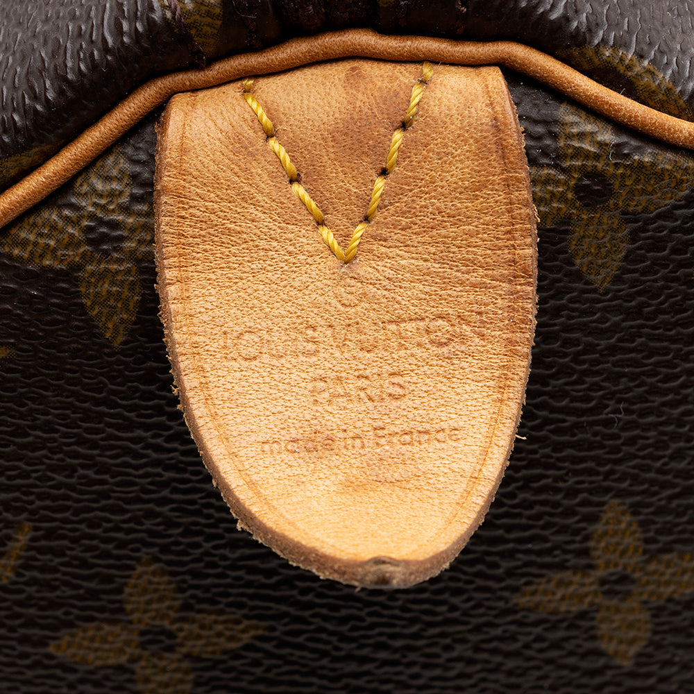 Louis Vuitton  Monogram Canvas Speedy 30 Satchel - FINAL SALE (SHF-20193)