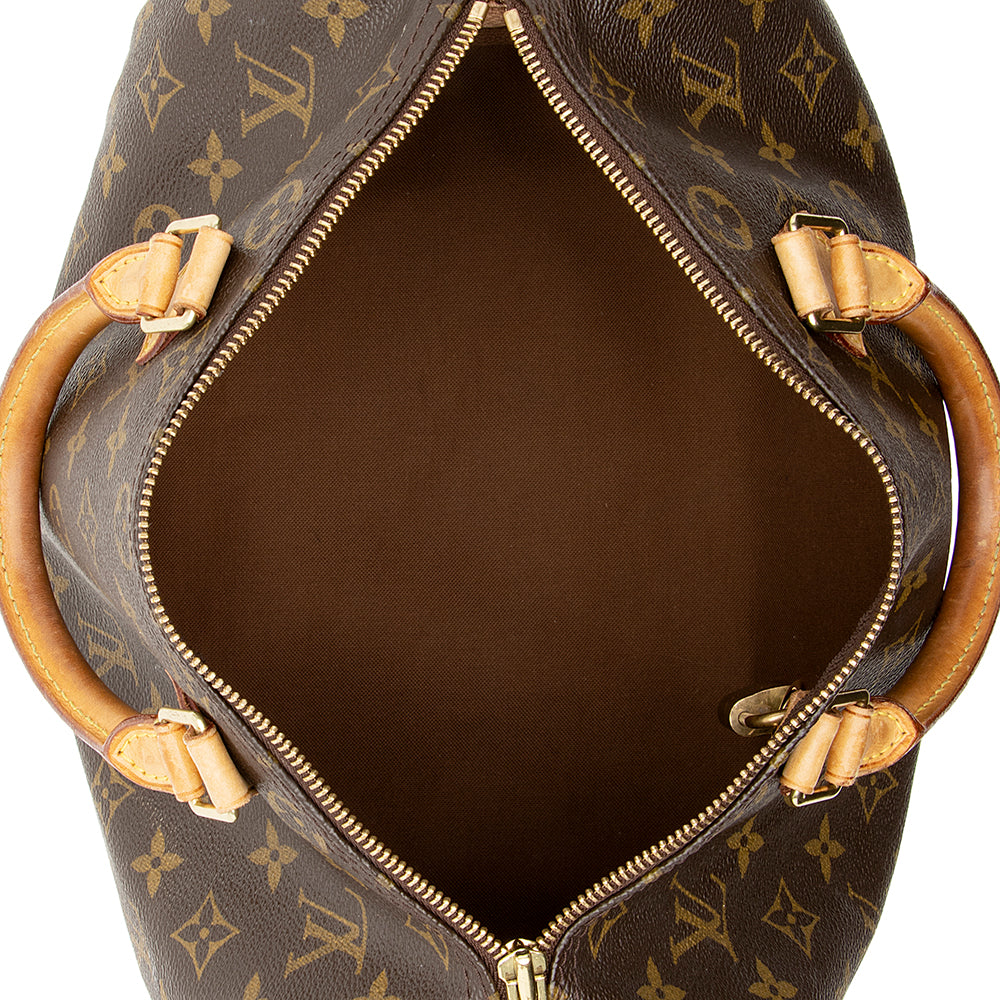 Louis Vuitton Monogram Canvas Speedy 30 Satchel (SHF-20854)