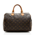 Louis Vuitton Monogram Canvas Speedy 30 Satchel (SHF-21420)