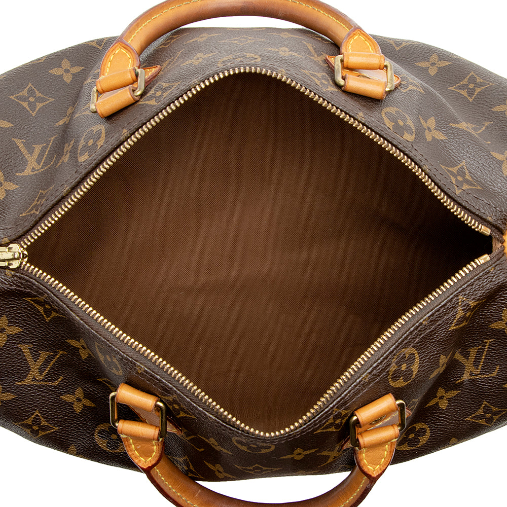 Louis Vuitton Monogram Canvas Speedy 30 Satchel (SHF-21420)