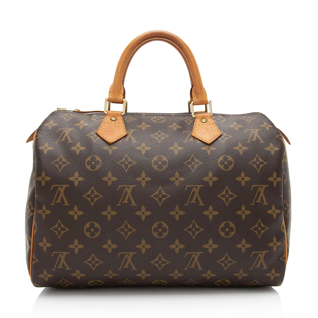Louis Vuitton Monogram Canvas Speedy 30 Satchel (SHF-JxW6kN)