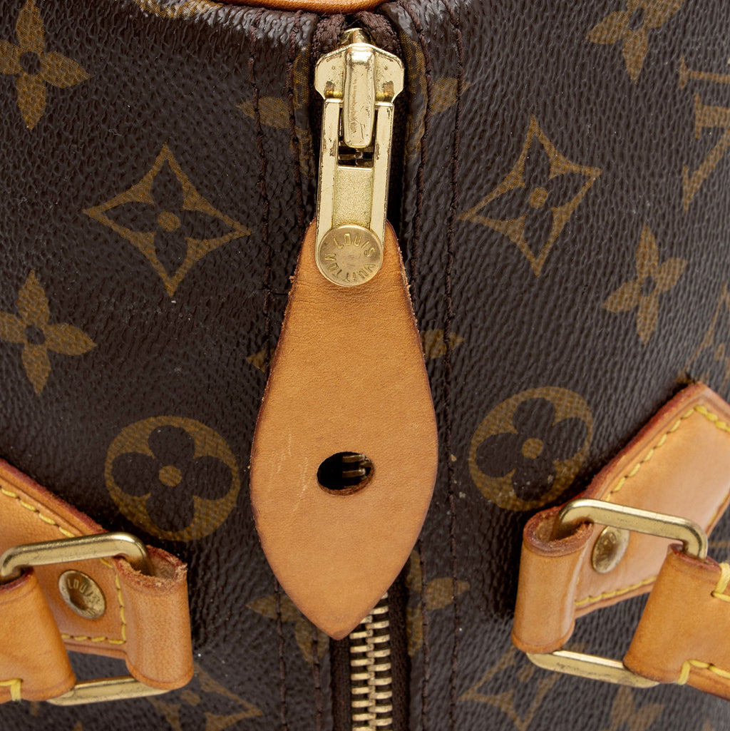 Louis Vuitton Monogram Canvas Speedy 30 Satchel (SHF-46wmzn)