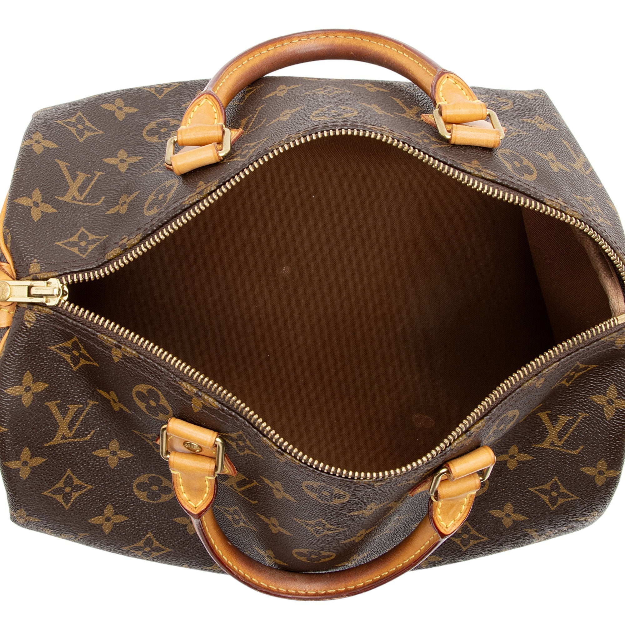Louis Vuitton Monogram Canvas Speedy 30 Satchel (SHF-46wmzn)