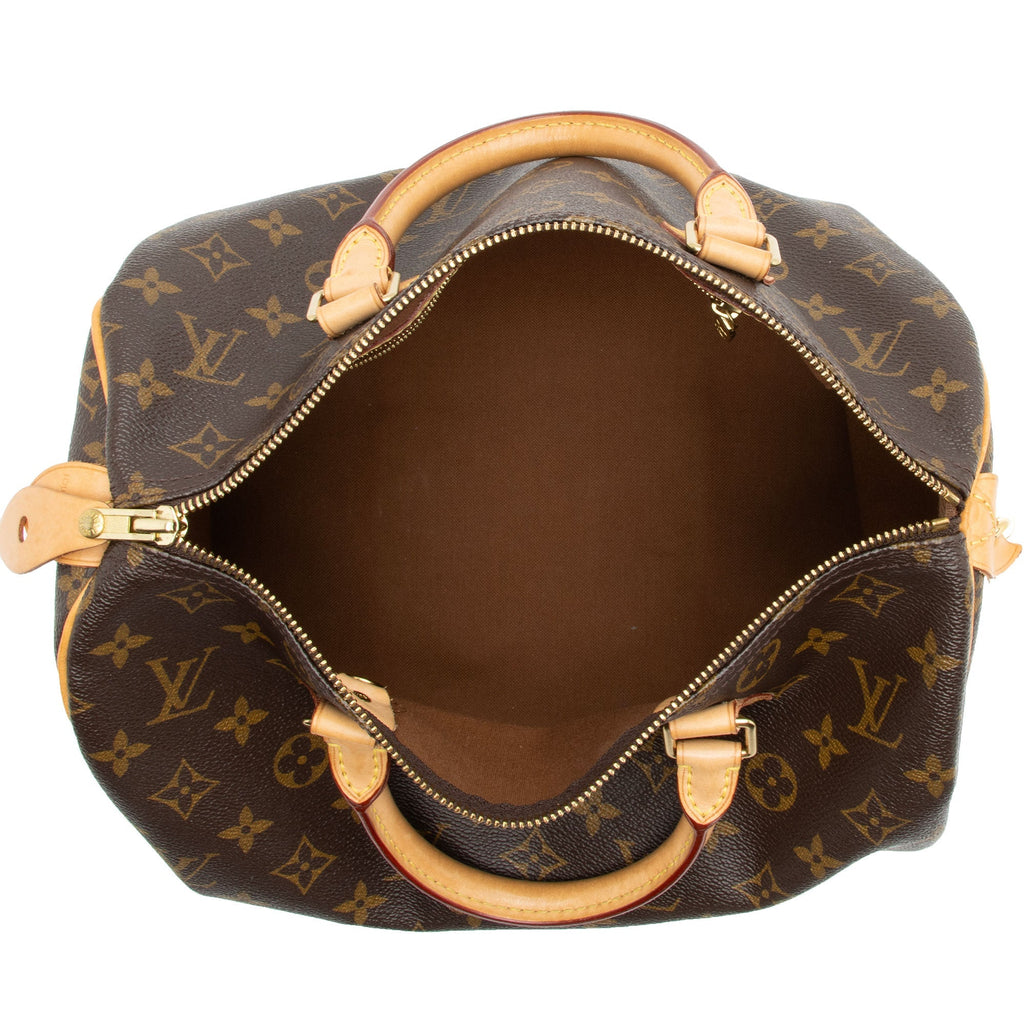 Louis Vuitton Monogram Canvas Speedy 30 Satchel (SHF-RP7lRy)