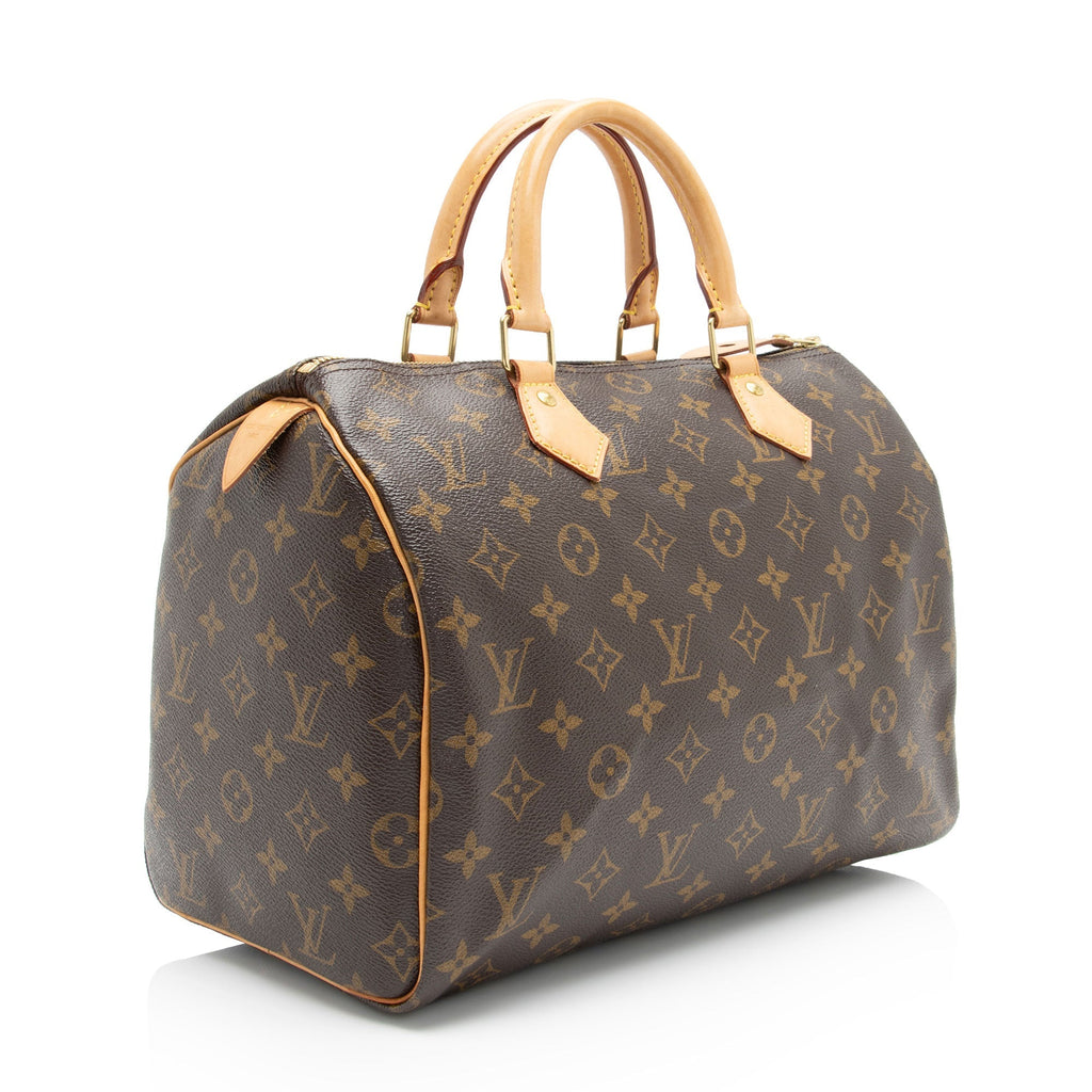 Louis Vuitton Monogram Canvas Speedy 30 Satchel (SHF-RP7lRy)