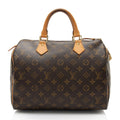 Louis Vuitton Monogram Canvas Speedy 30 Satchel (SHF-D4HONV)