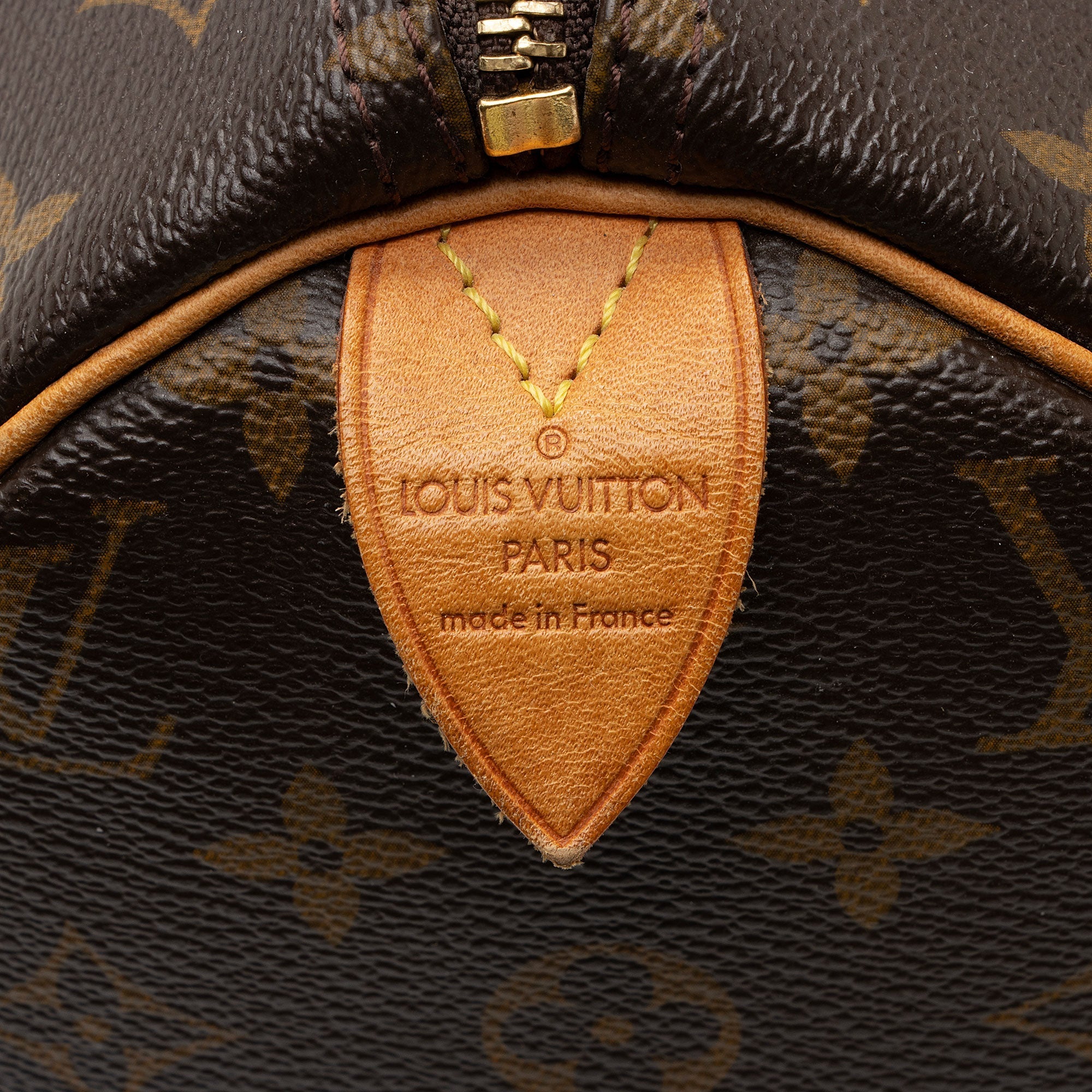 Louis Vuitton Monogram Canvas Speedy 30 Satchel (SHF-D4HONV)