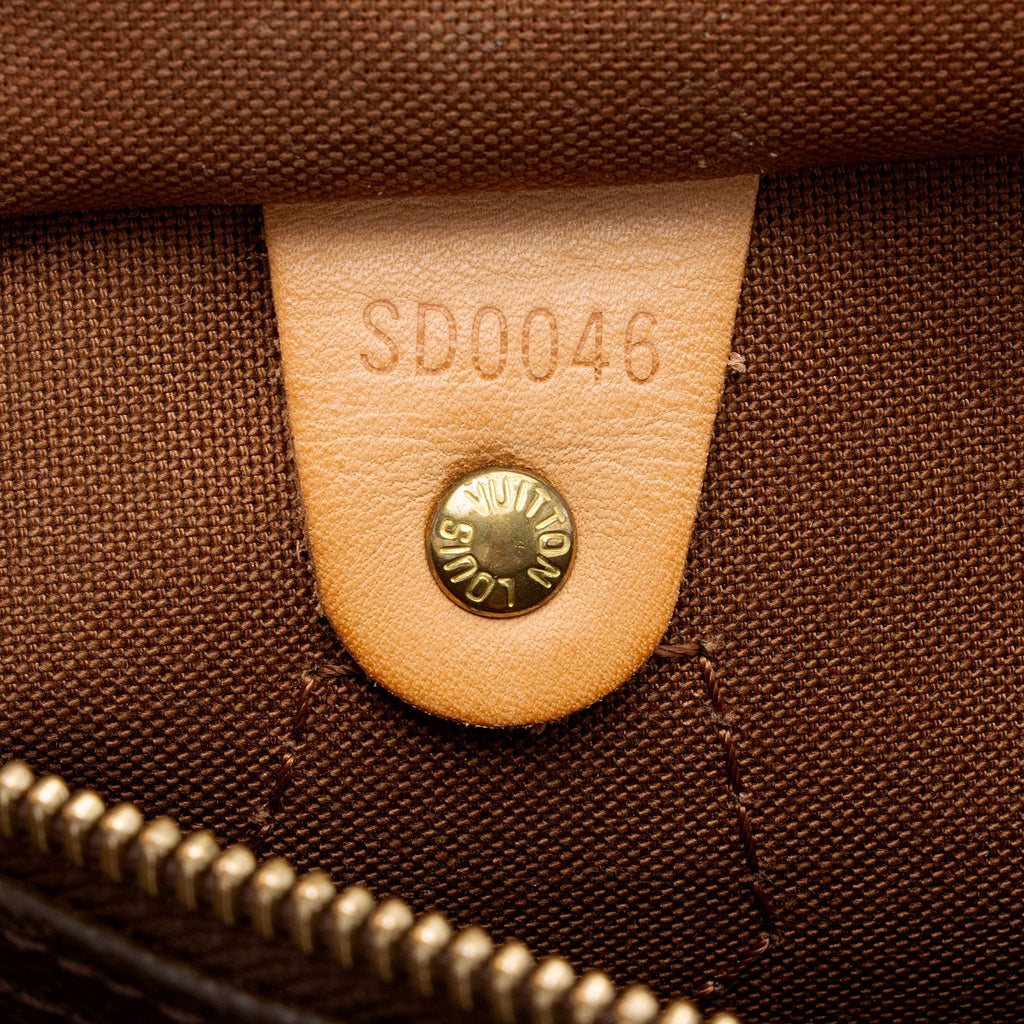 Louis Vuitton Monogram Canvas Speedy 30 Satchel (SHF-o8aWZx)
