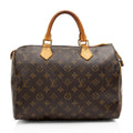 Louis Vuitton Monogram Canvas Speedy 30 Satchel (SHF-o8aWZx)