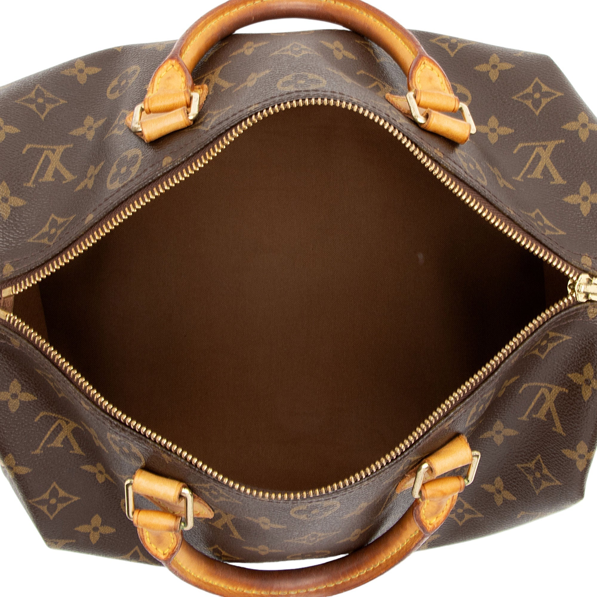 Louis Vuitton Monogram Canvas Speedy 30 Satchel (SHF-o8aWZx)