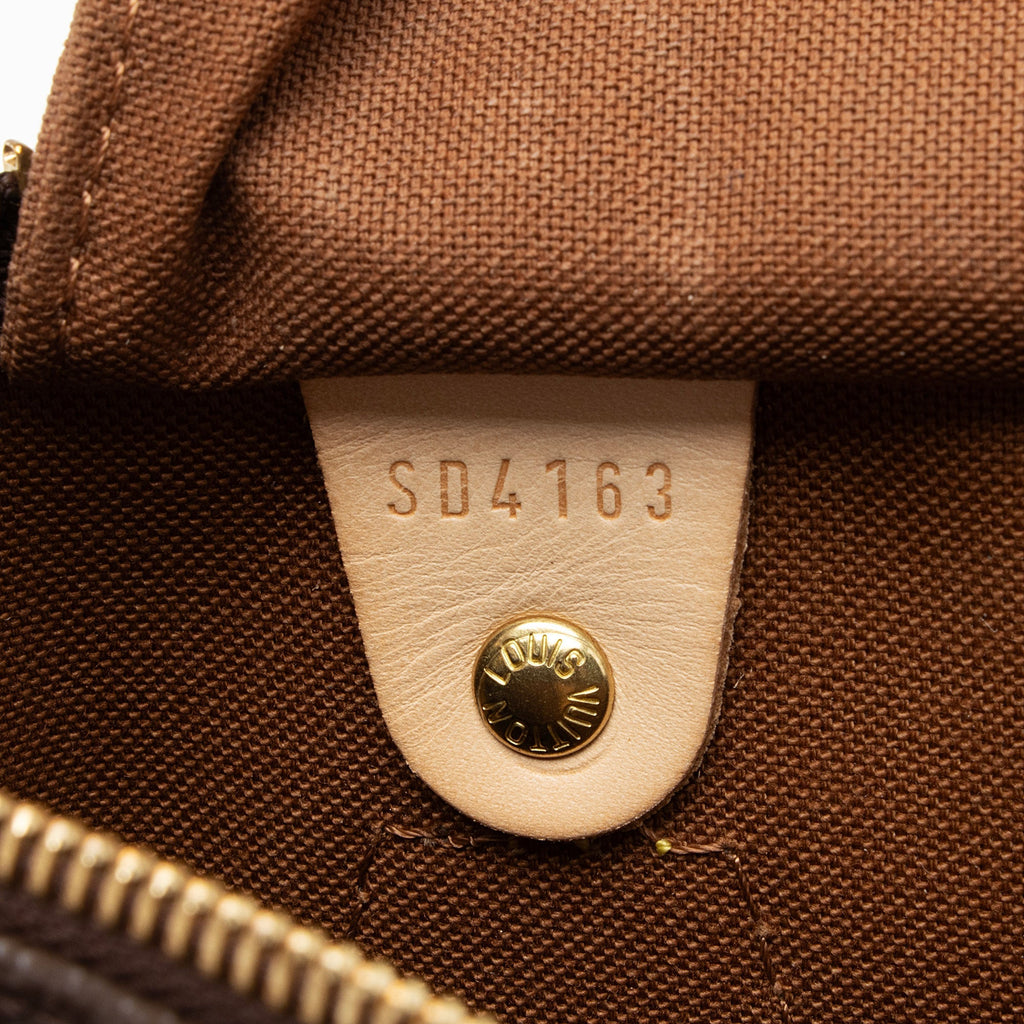 Louis Vuitton Monogram Canvas Speedy 30 Satchel (SHF-8PH2A9)