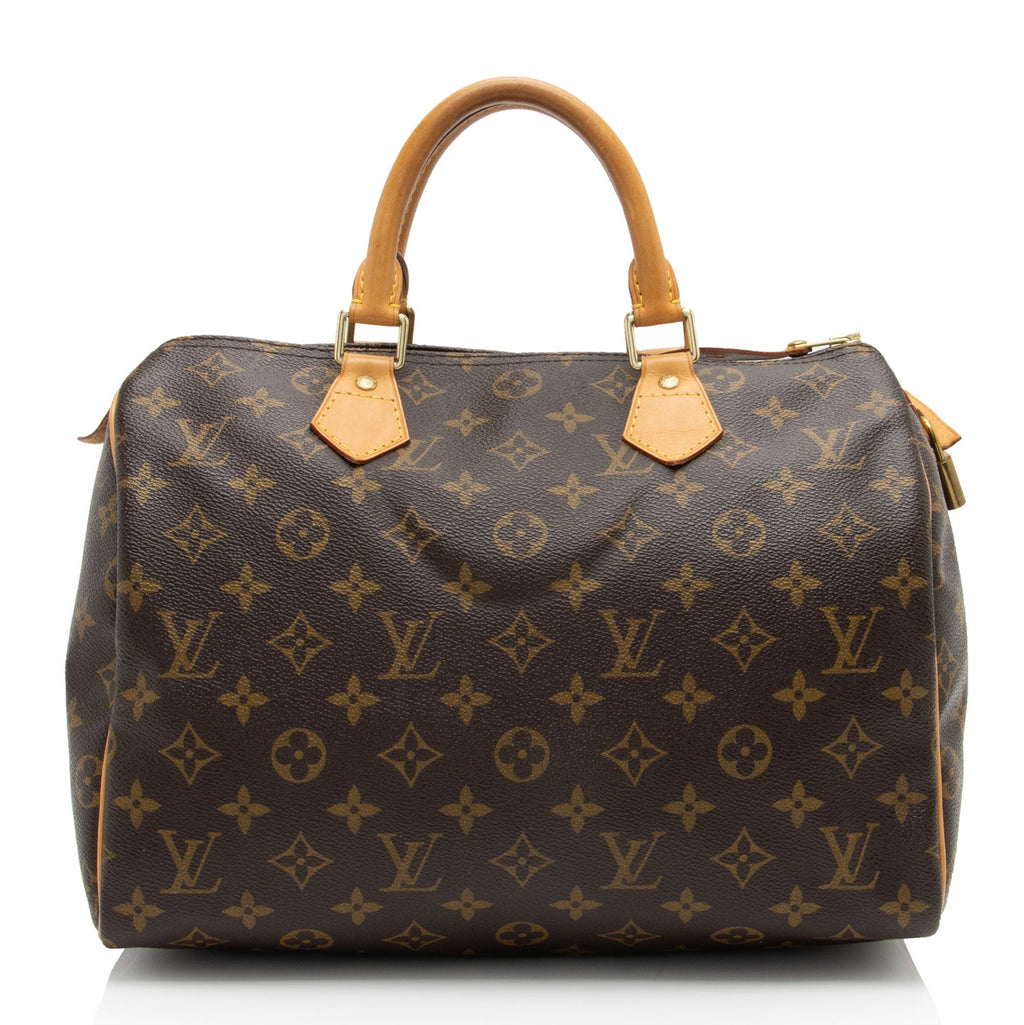 Louis Vuitton Monogram Canvas Speedy 30 Satchel (SHF-8PH2A9)