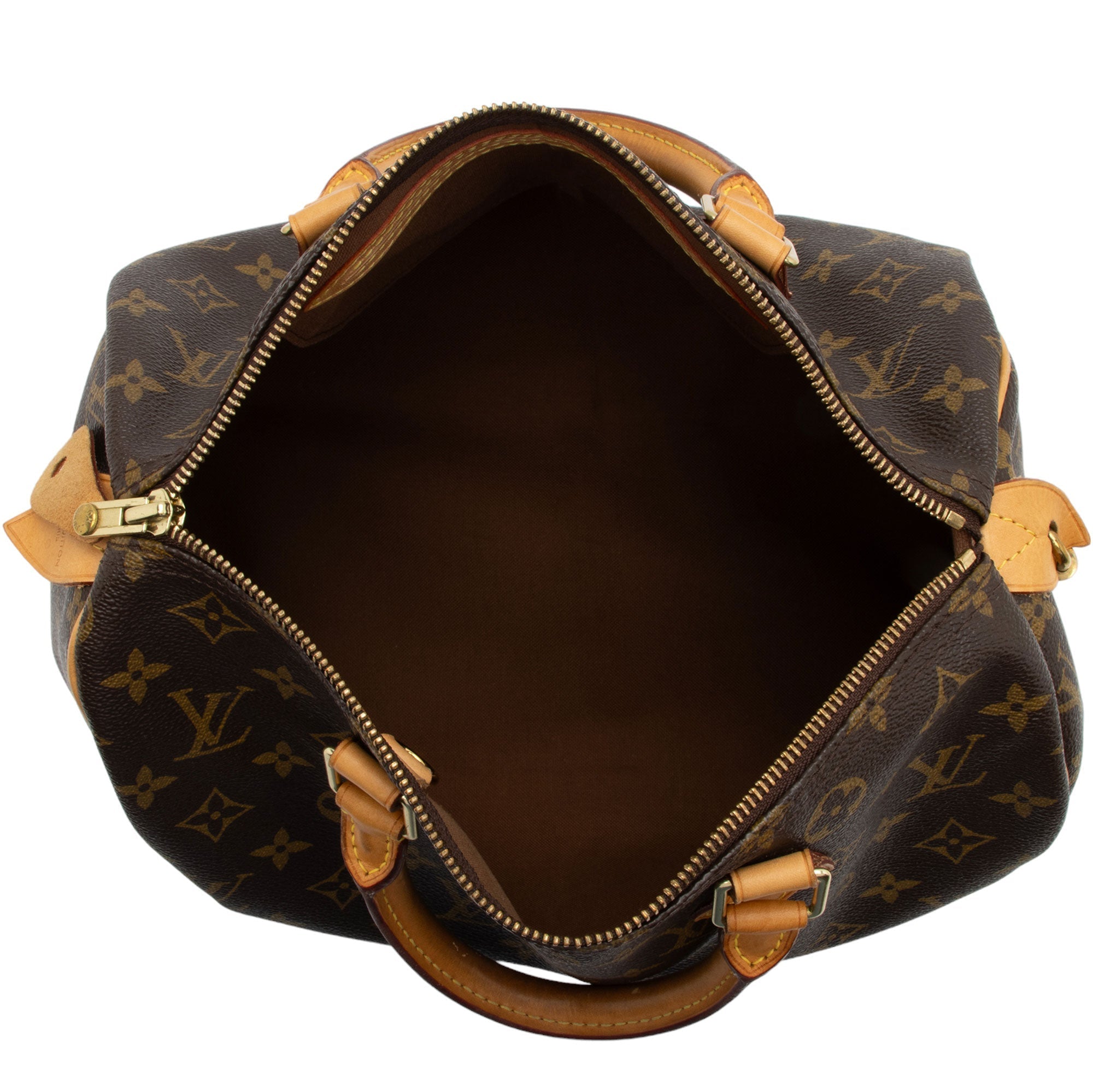 Louis Vuitton Monogram Canvas Speedy 30 Satchel (SHF-8PH2A9)