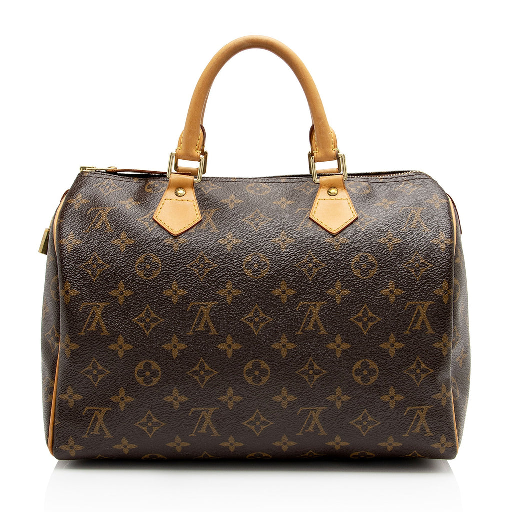Louis Vuitton Monogram Canvas Speedy 30 Satchel (SHF-CH3OjS)