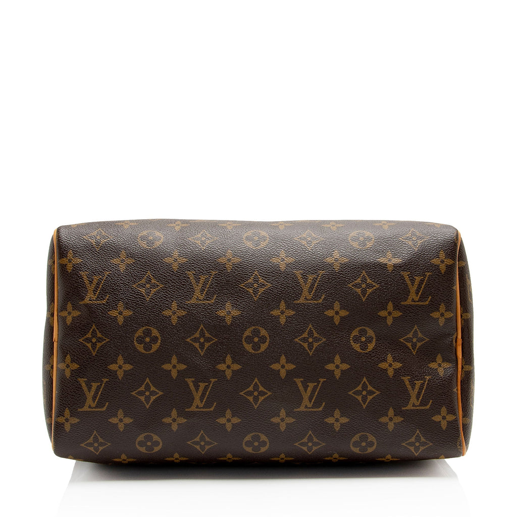 Louis Vuitton Monogram Canvas Speedy 30 Satchel (SHF-CH3OjS)